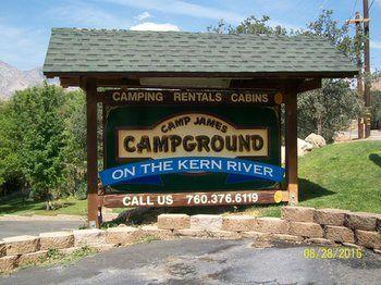 Camp James Hotell Kernville Exteriör bild